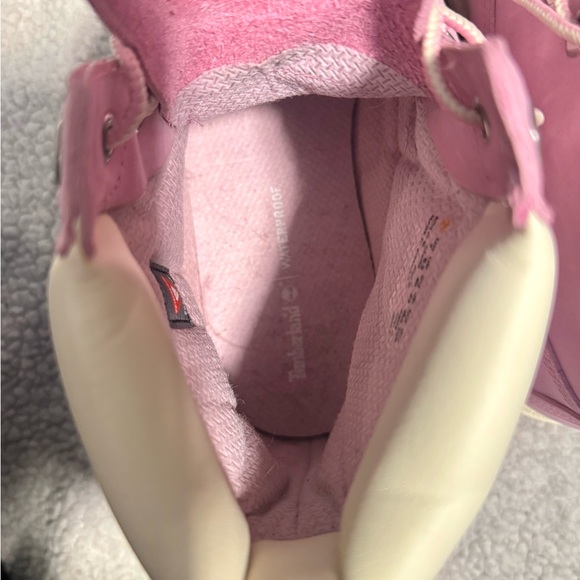 Women’s Pink Timberlands - Picture 3 of 4